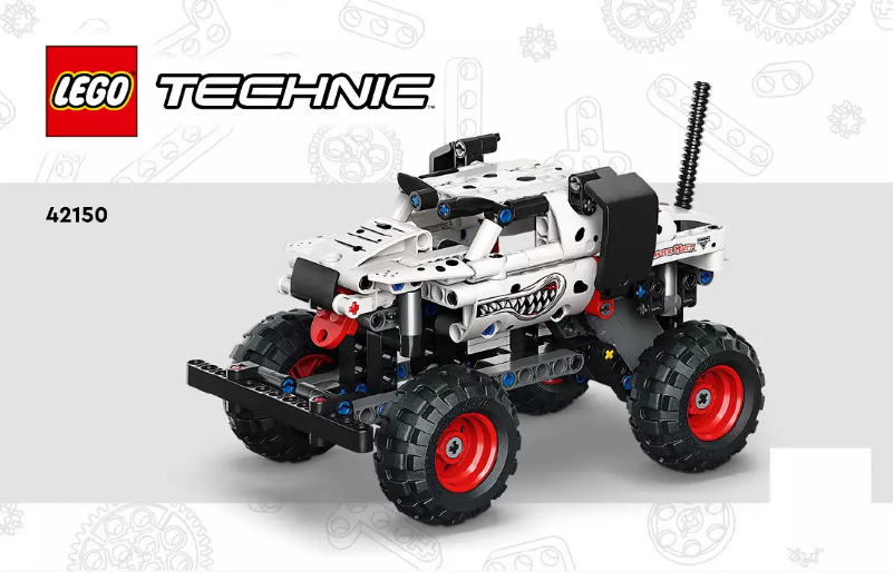 Page 1 de la notice Manuel utilisateur Lego Technic 42150