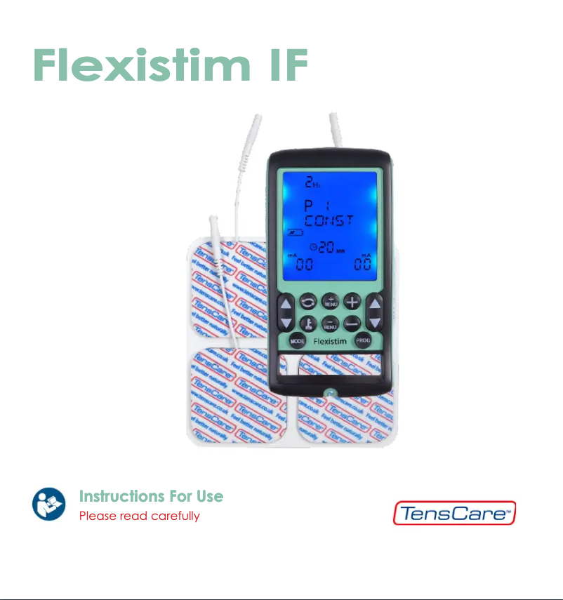 Página 1 del manual Manual de usuario TensCare Flexistim IF