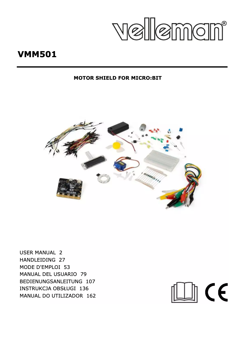 Imagen de la primera página del manual del dispositivo VMM501