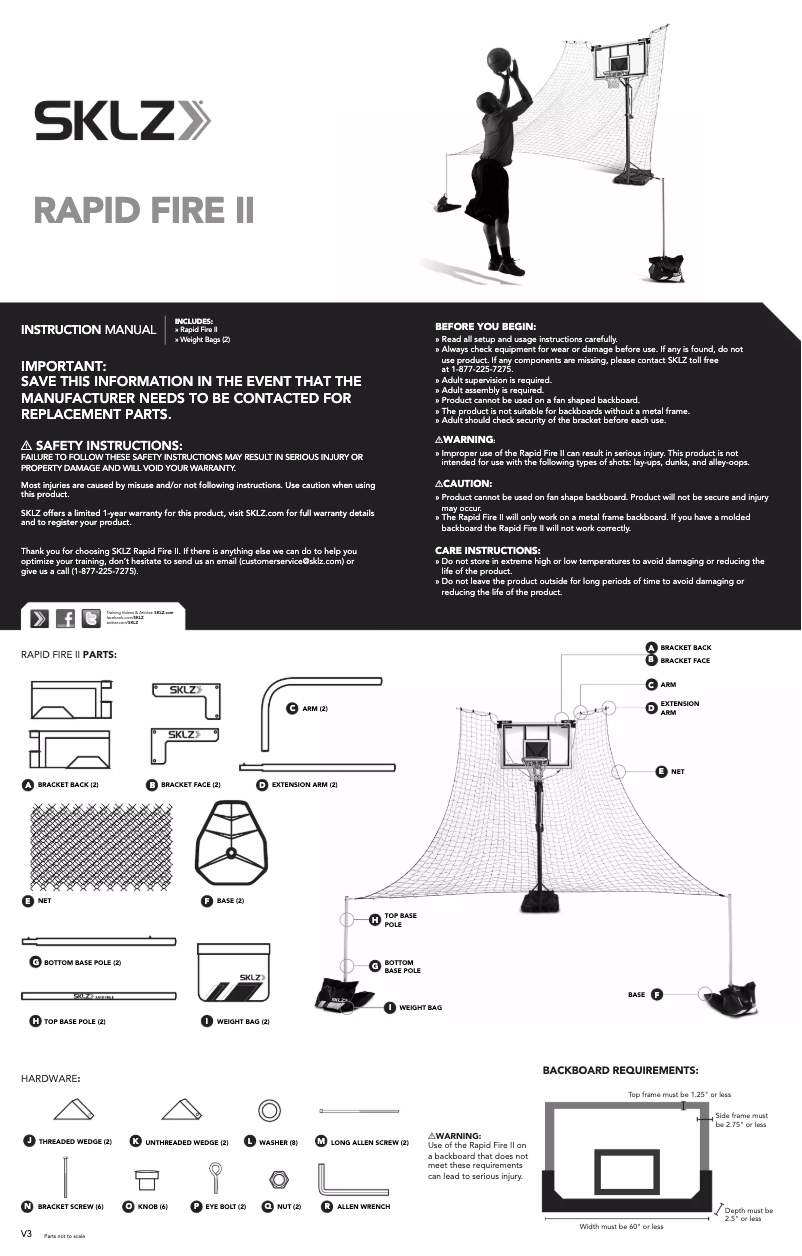 Image de la première page du manuel de l'appareil BBRFSR-001