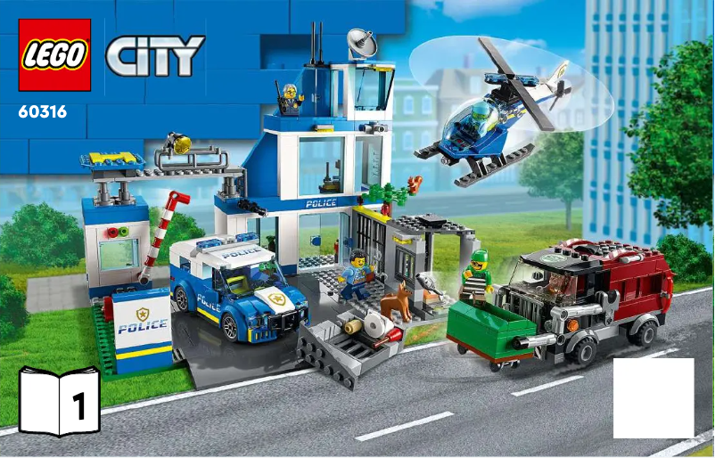 Page 1 de la notice Manuel utilisateur Lego City 60316