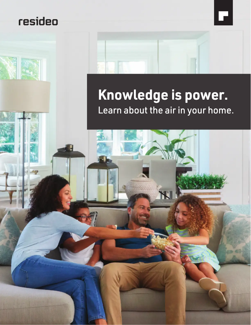 Page 1 de la notice Brochure Honeywell HE105A1000