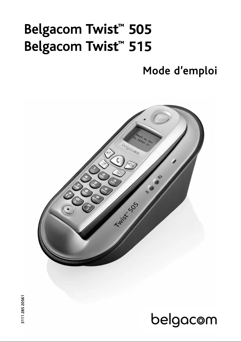 Imagen de la primera página del manual del dispositivo Twist 505 trio