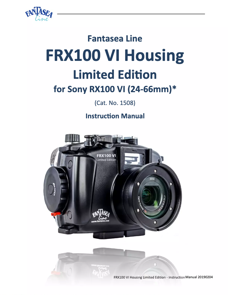 Page 1 de la notice Manuel utilisateur Fantasea Line FRX100 VI