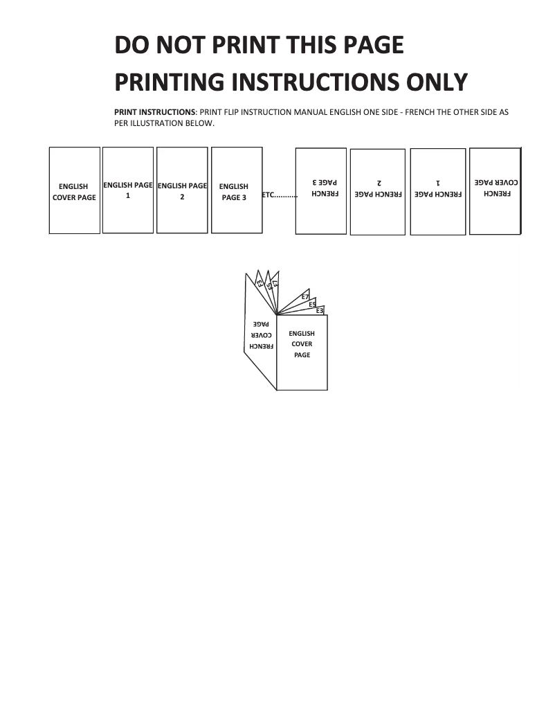 Page n°1 - Manuel d'utilisation et d'entretien Napoleon LA400RSIBP