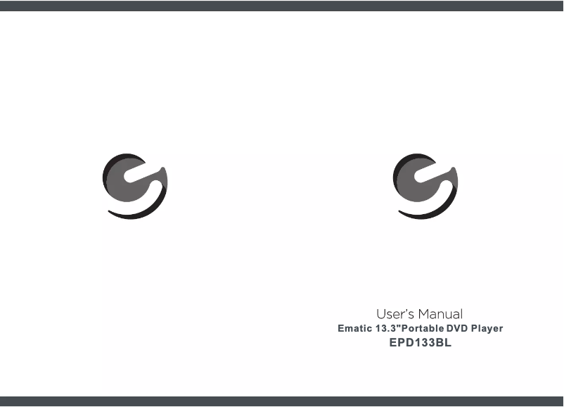 Page 1 de la notice Manuel utilisateur Ematic EPD133