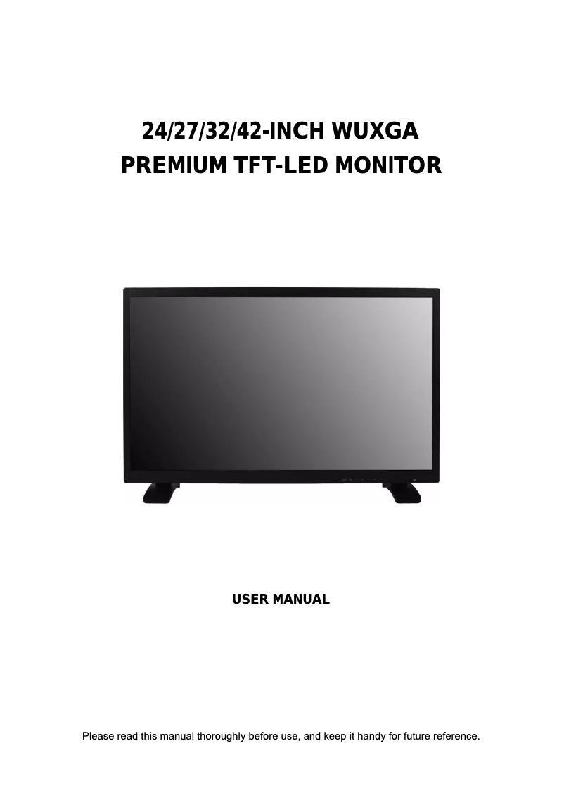 Page 1 de la notice Manuel utilisateur ViewZ VZ-32RTHL