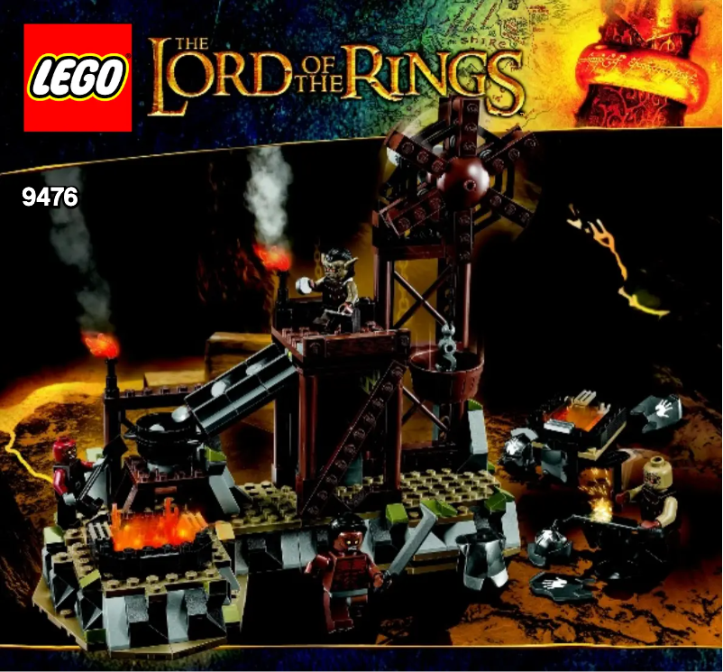 Page n°1 - Manuel utilisateur Lego The Orc Forge