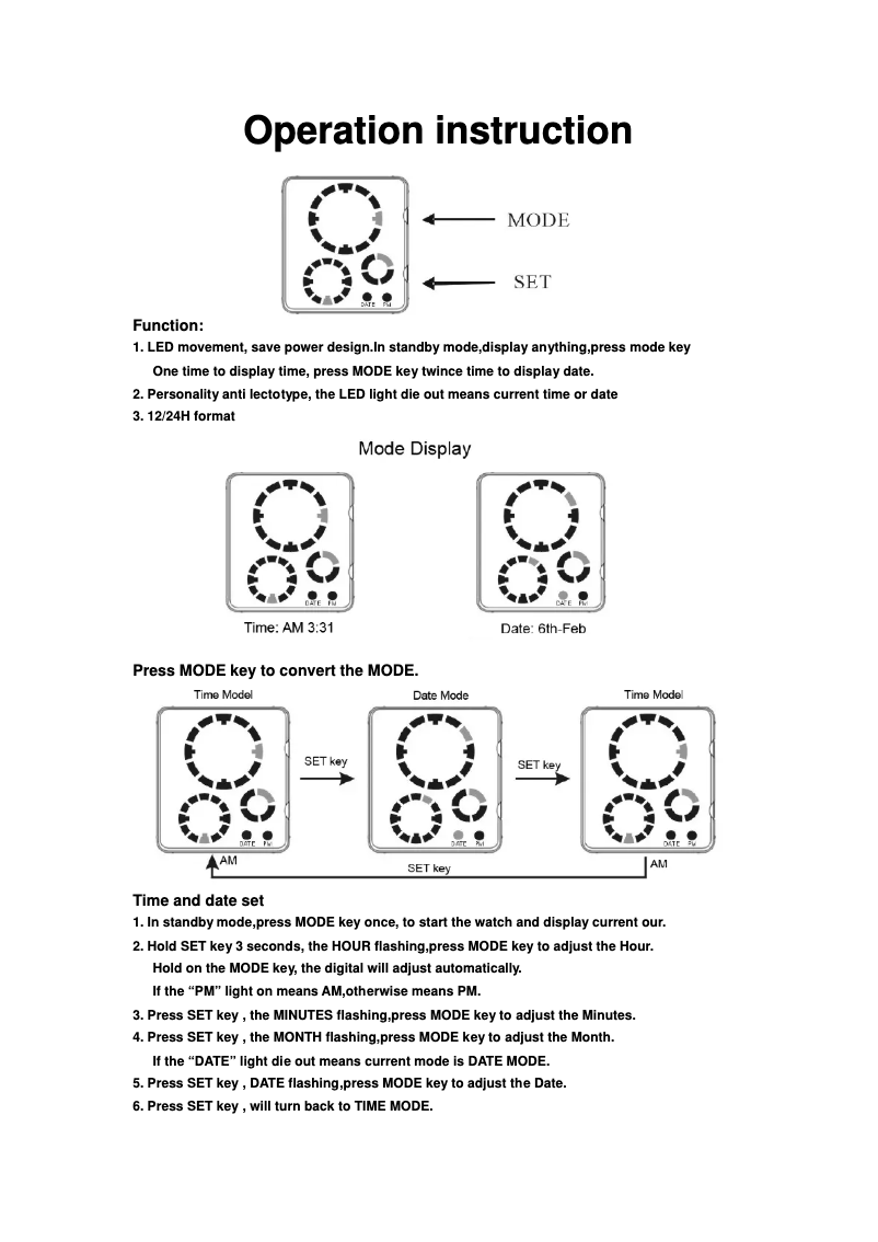 Image de la première page du manuel de l'appareil 0984A