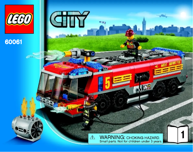 Page 1 de la notice Manuel utilisateur Lego City 60061