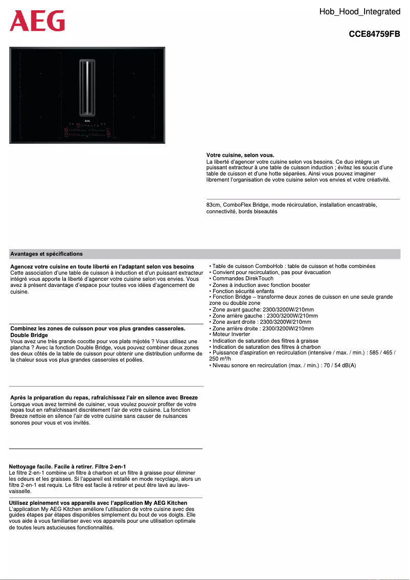 Imagen de la primera página del manual del dispositivo CCE84759FB