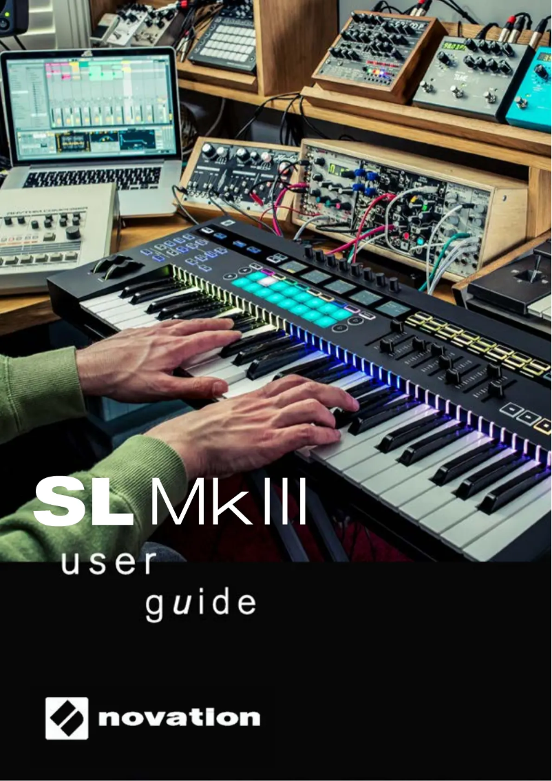 Page n°1 - Manuel utilisateur Novation 49SL MkIII