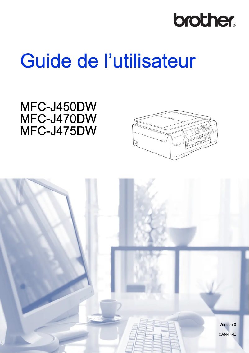 Page n°1 - Manuel utilisateur Brother MFC-J470DW
