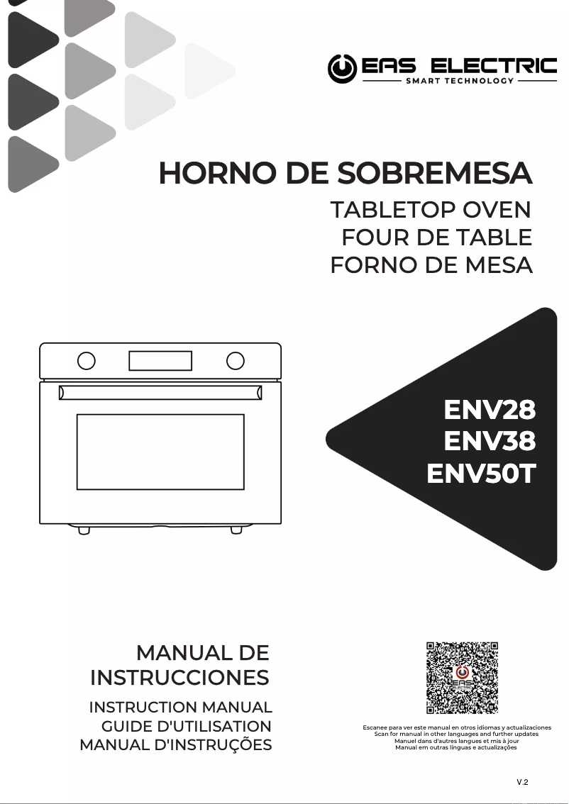 Page 1 de la notice Manuel utilisateur EAS Electric ENV38