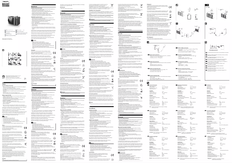 Page 1 de la notice Guide de démarrage rapide Philips TAVS500