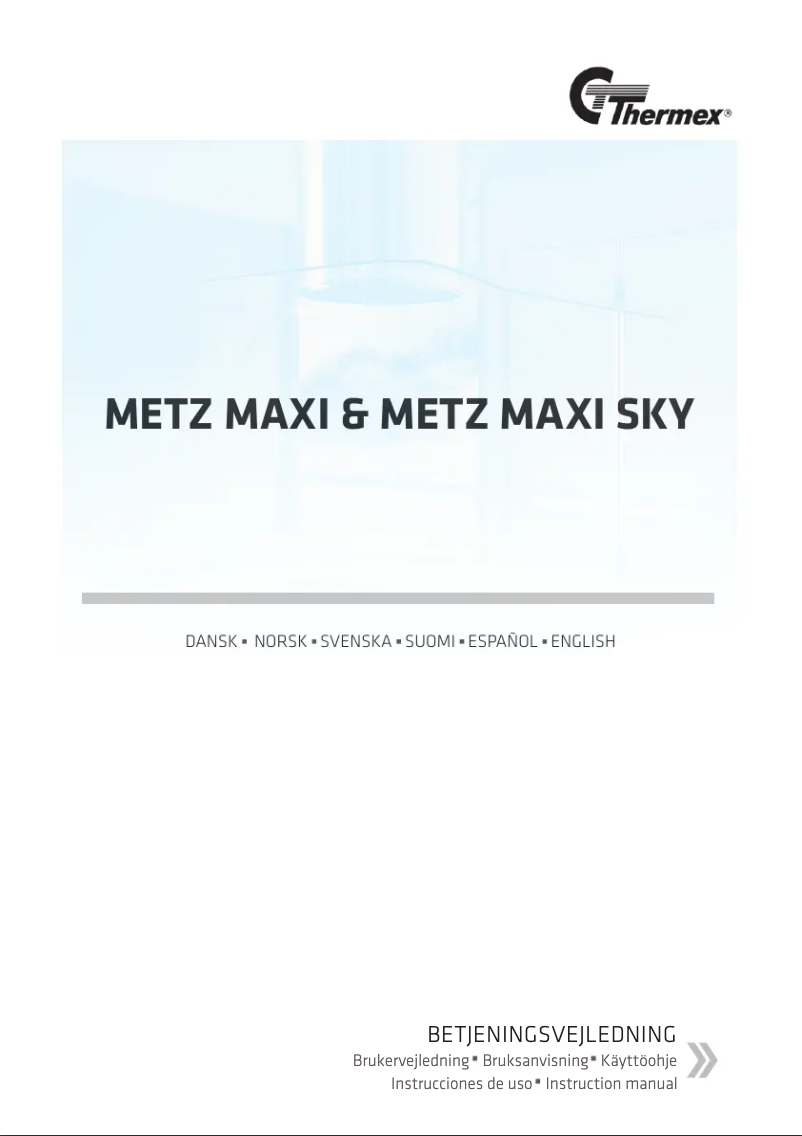 Image de la première page du manuel de l'appareil Metz Maxi