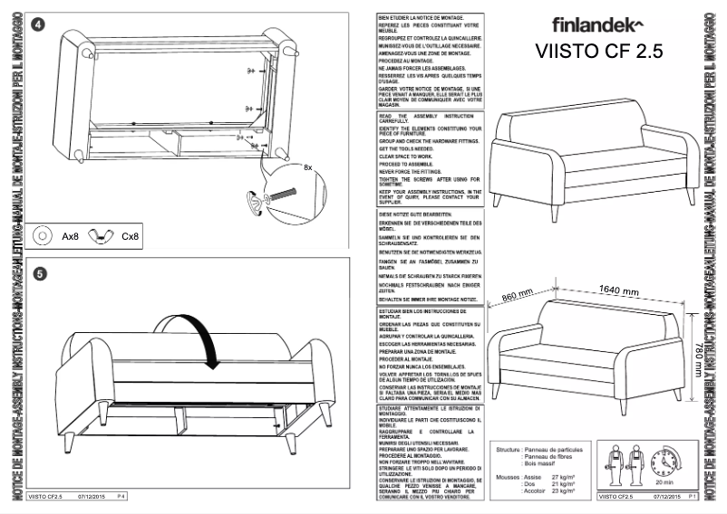 Página 1 del manual Manual de usuario Finlandek VII