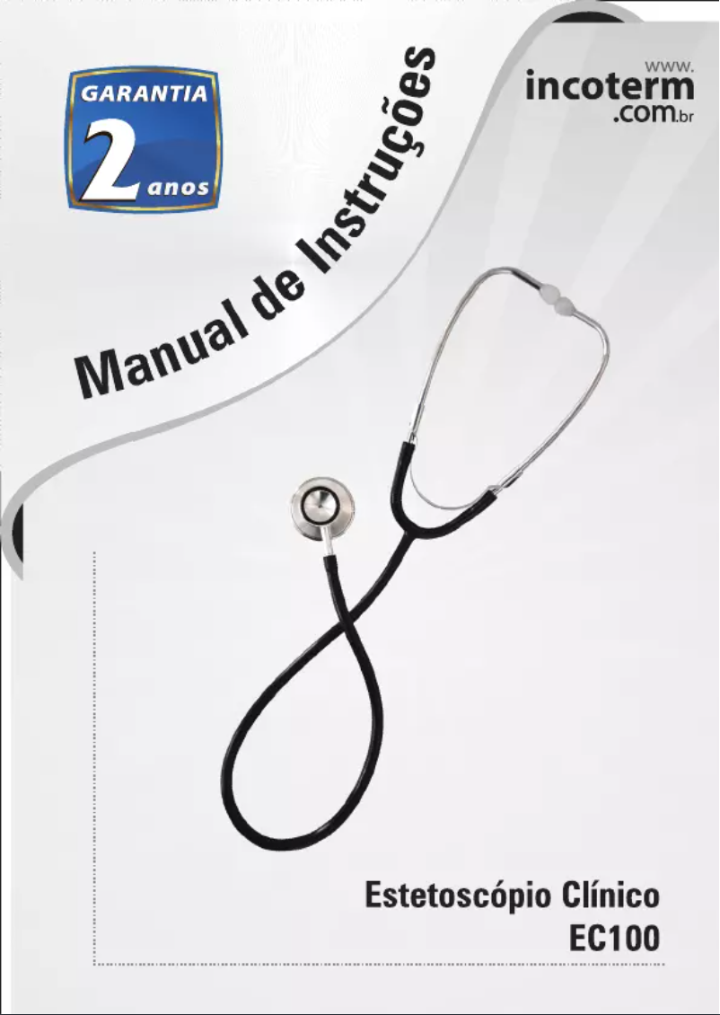 Page 1 de la notice Manuel utilisateur Incoterm EC100