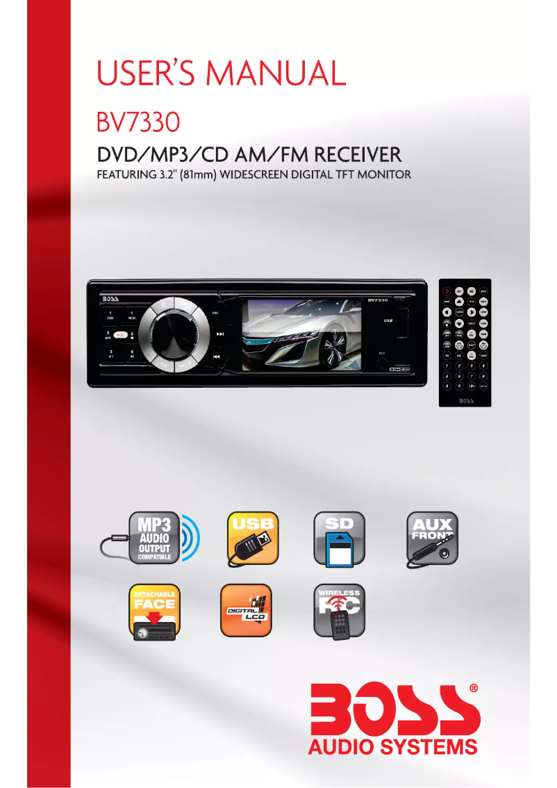 Imagen de la primera página del manual del dispositivo BV7330