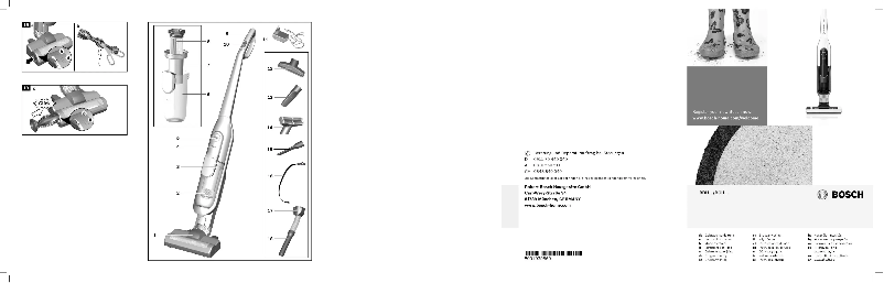 Page 1 de la notice Manuel utilisateur Bosch BCH732KAU