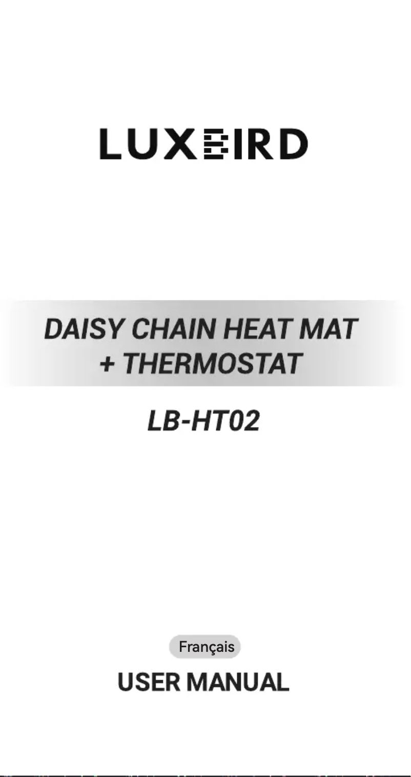 Page n°1 - Manuel utilisateur LUXBIRD LBHT-02