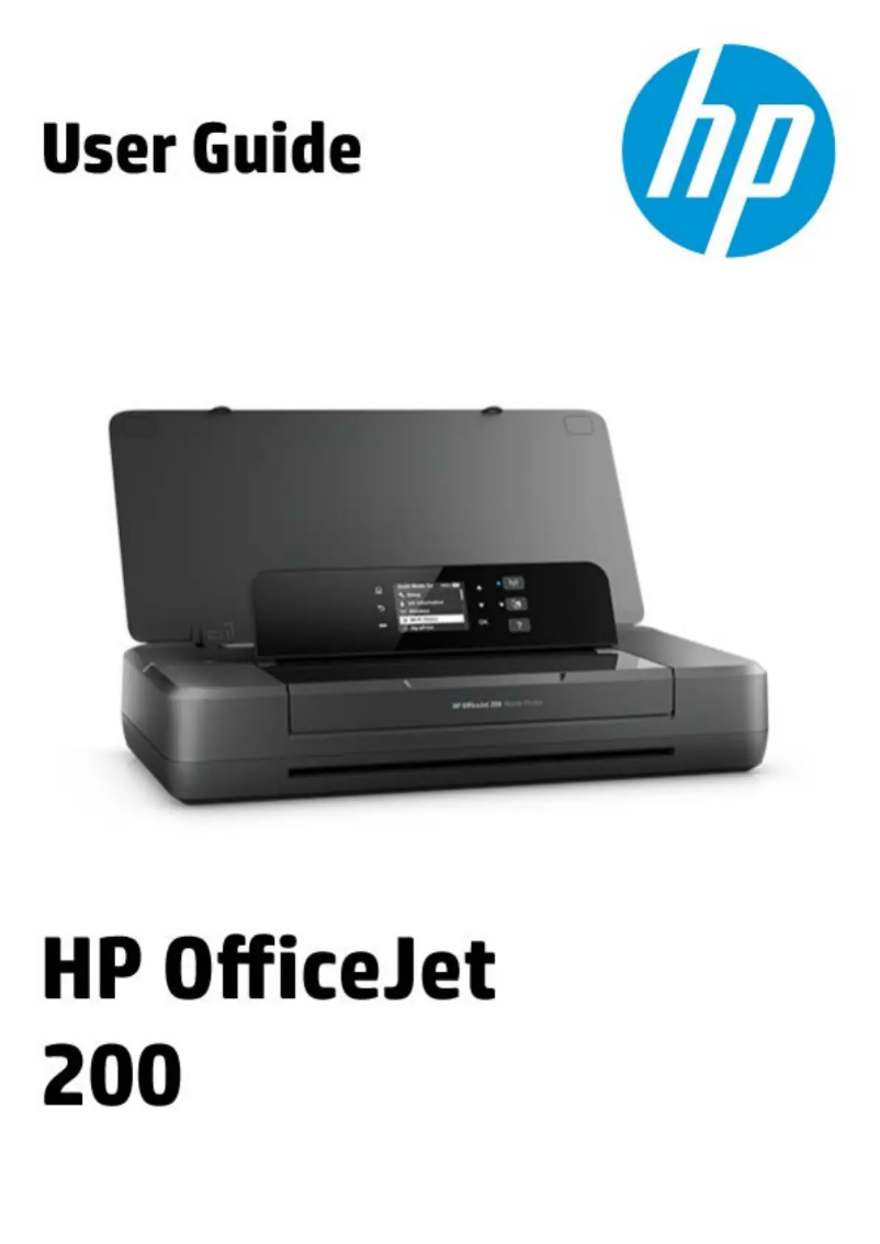 Página 1 del manual Manual de usuario HP OfficeJet 200 Mobile