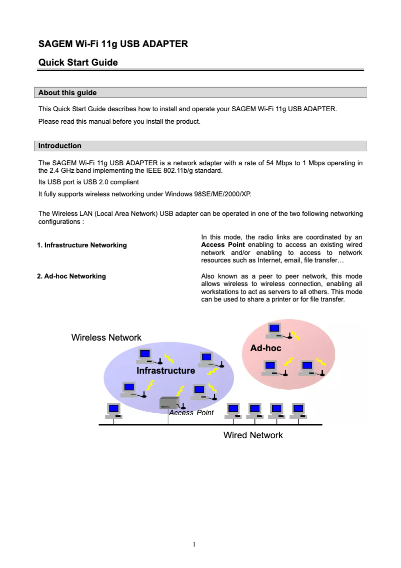 Image de la première page du manuel de l'appareil XG760N
