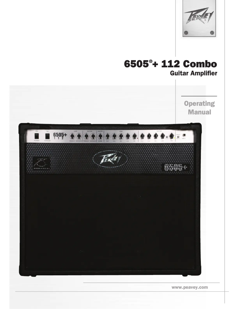 Image de la première page du manuel de l'appareil 6505+ 112 Combo