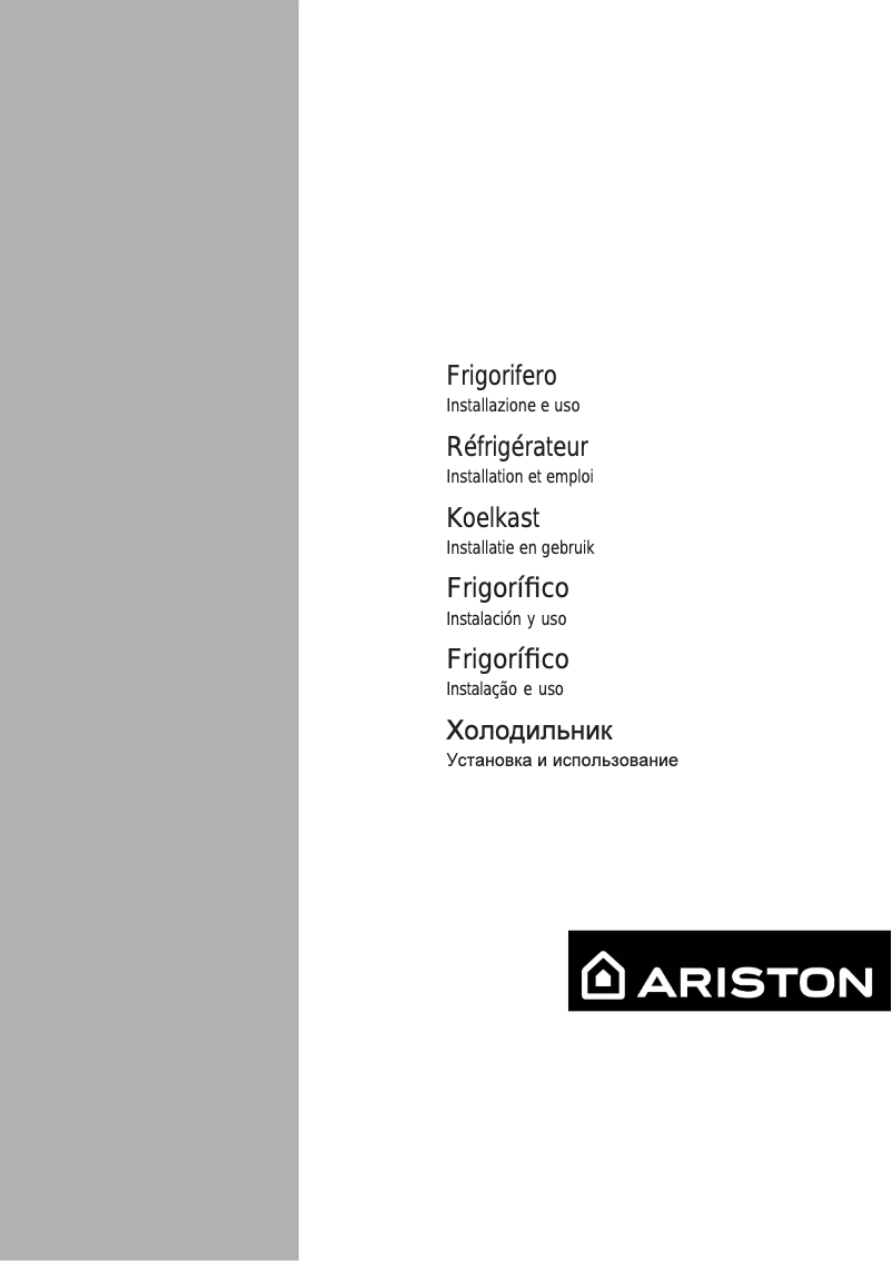 Page n°1 - Manuel utilisateur Ariston Thermo MTAA 333V