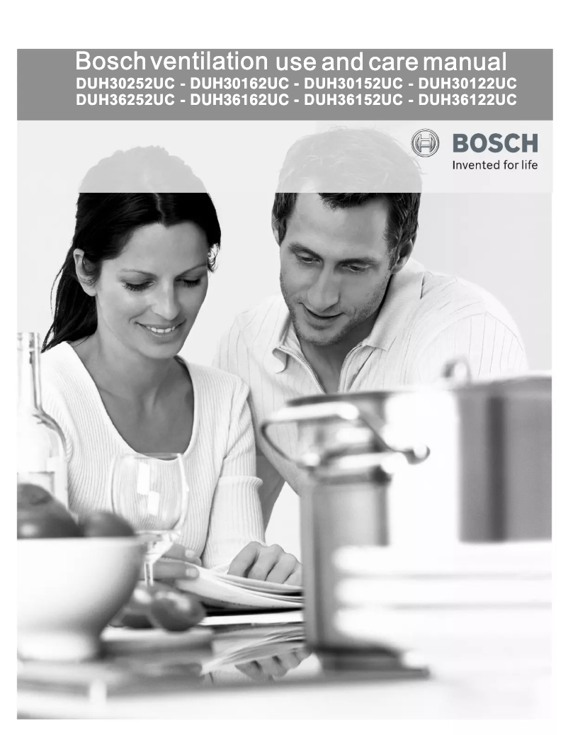 Página 1 del manual Manual de usuario Bosch DUH30152UC