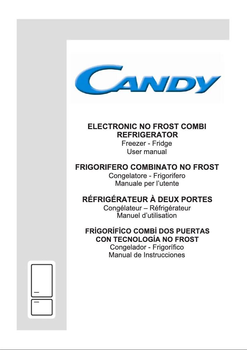 Page 1 de la notice Manuel utilisateur Candy CVNV 6204XP