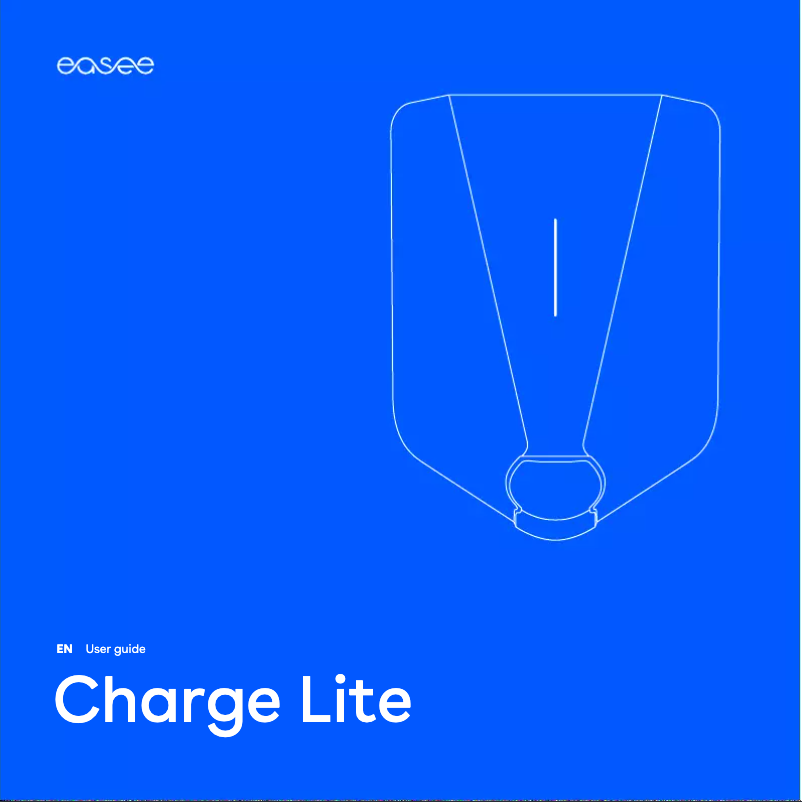 Imagen de la primera página del manual del dispositivo Charge Lite