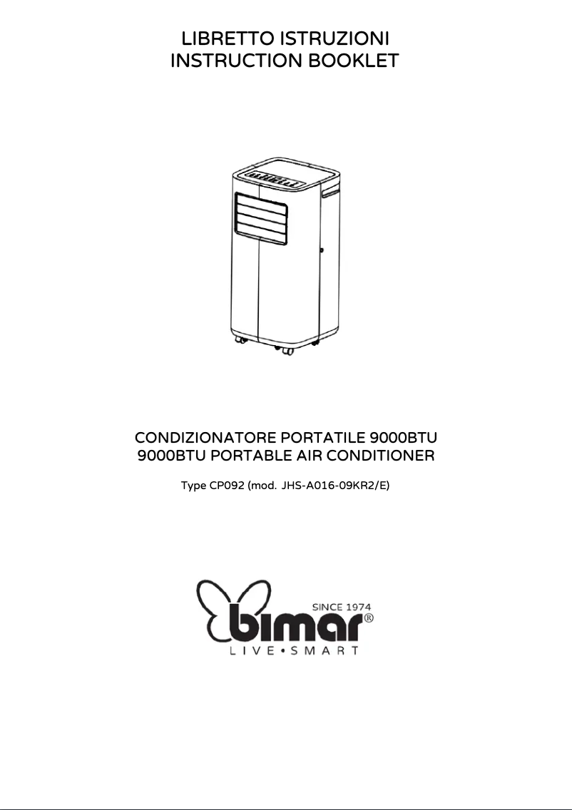 Imagen de la primera página del manual del dispositivo CP092