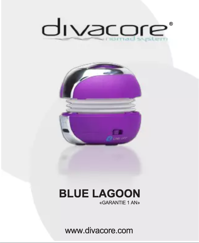 Page n°1 - Manuel utilisateur Divacore Blue Lagoon