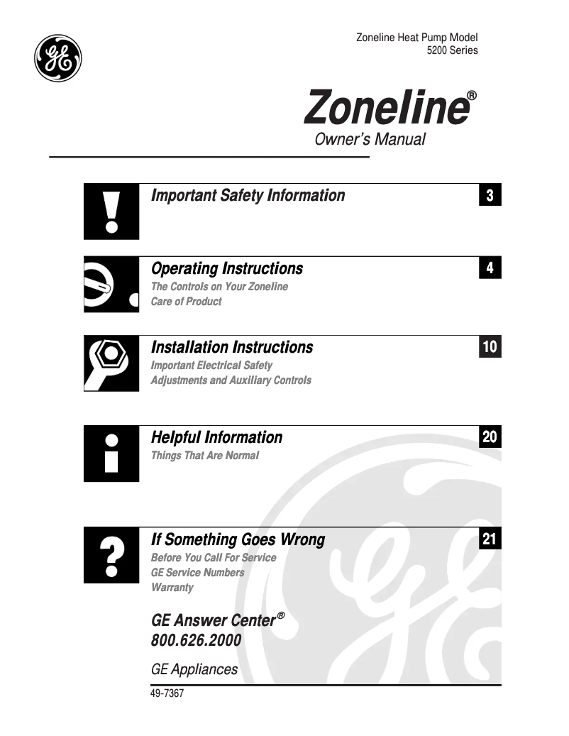 Imagen de la primera página del manual del dispositivo AZ52H09EAD