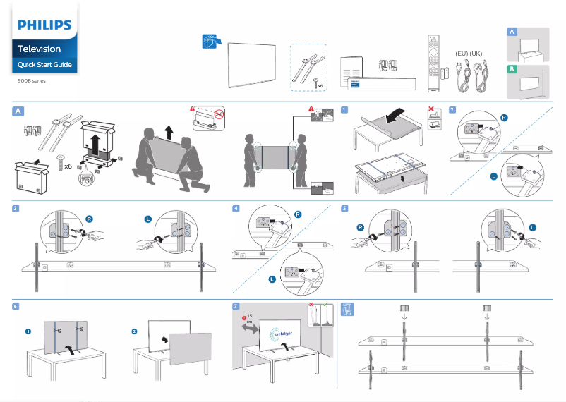 Image de la première page du manuel de l'appareil 70PUS9006