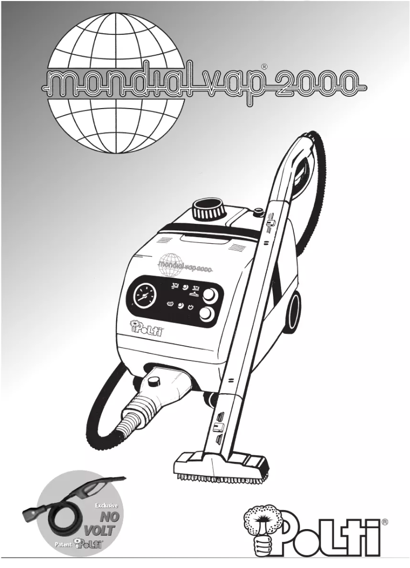 Image de la première page du manuel de l'appareil Mondial VAP 2000