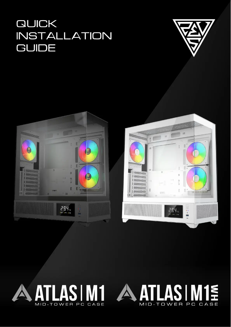 Page 1 de la notice Manuel utilisateur Gamdias Atlas M1