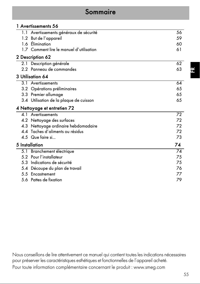 Image de la première page du manuel de l'appareil SI2641DP