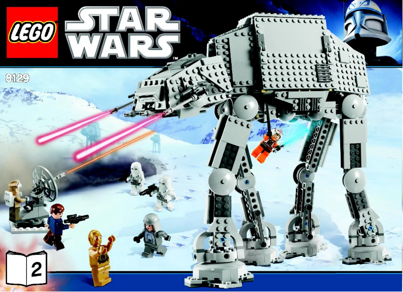 Page 1 de la notice Manuel utilisateur Lego Star Wars 8129