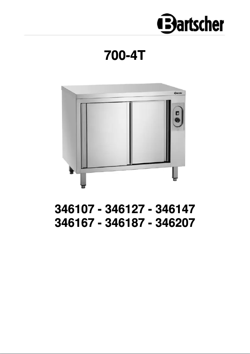 Image de la première page du manuel de l'appareil 700-4T 1600