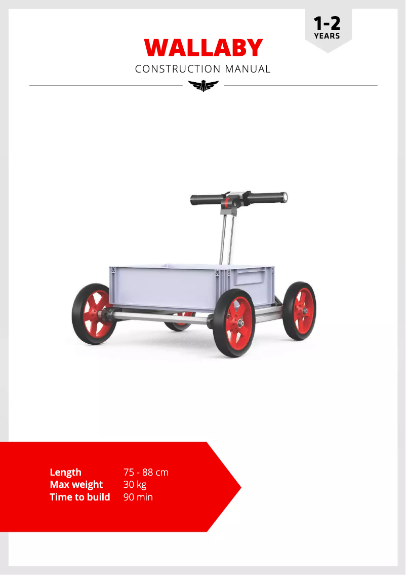 Page n°1 - Manuel utilisateur Infento Junior Kit Wallaby