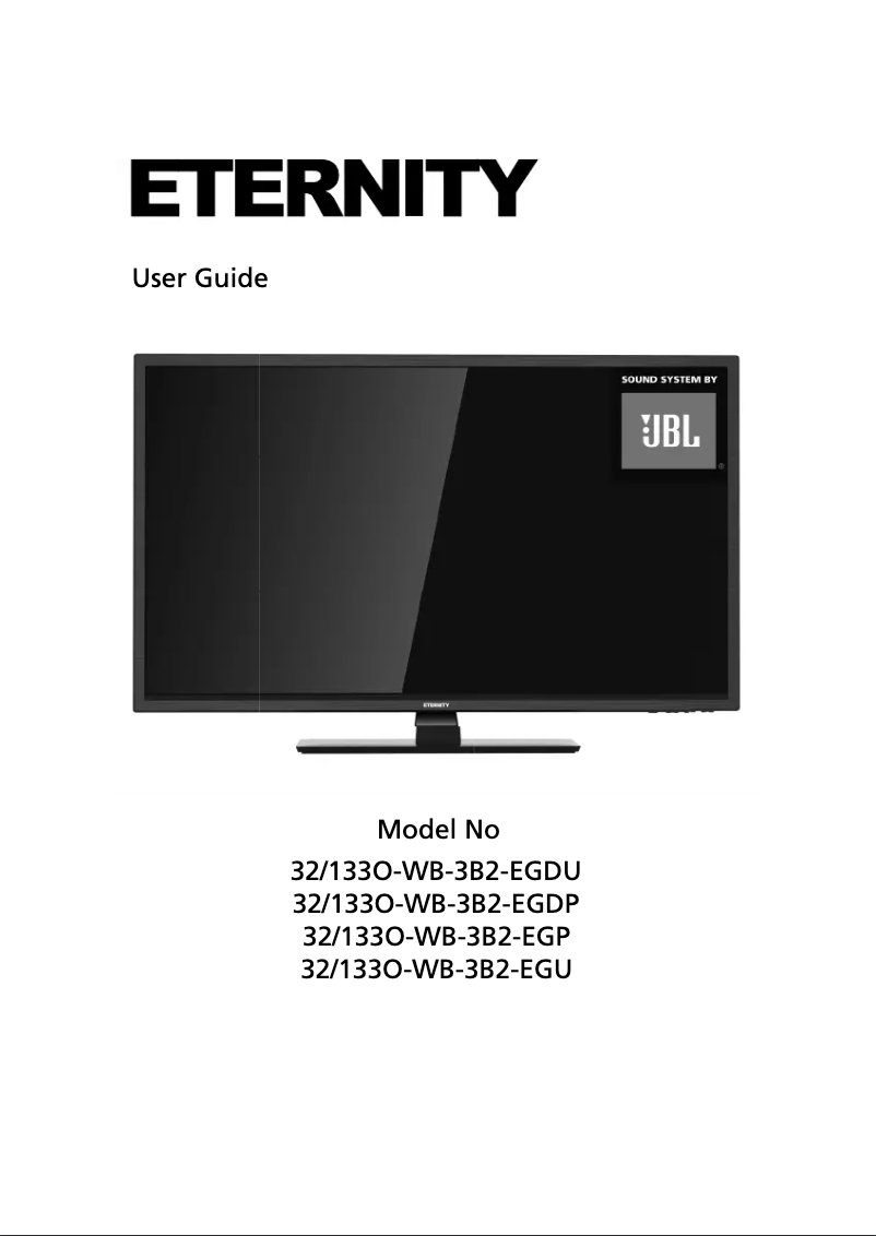 Page n°1 - Manuel utilisateur Eternity 32/133O-WB-3B2-EGP-UK