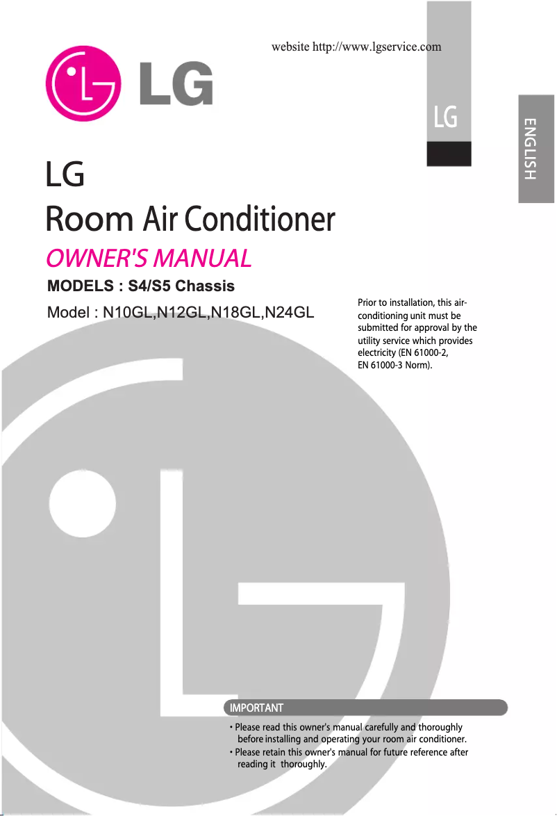 Page 1 de la notice Manuel utilisateur LG HS-C2465F71