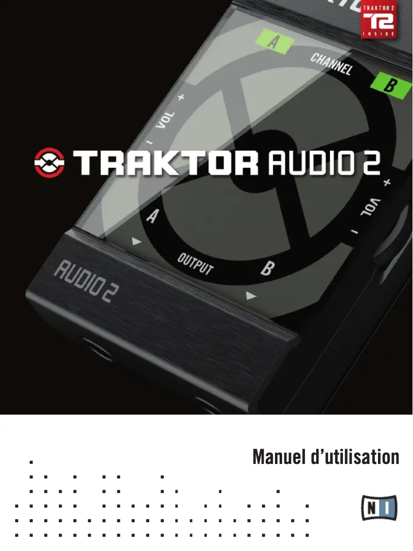 Image de la première page du manuel de l'appareil Traktor Audio 2