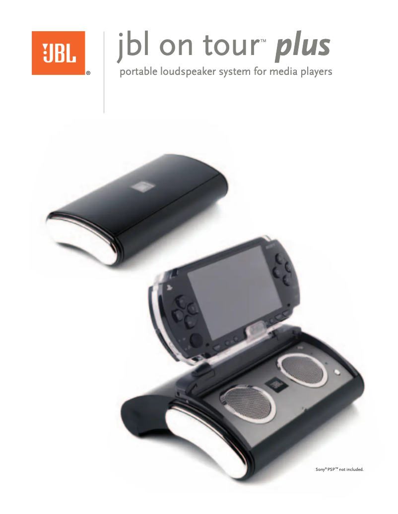 Page 1 de la notice Manuel utilisateur JBL On Tour Plus
