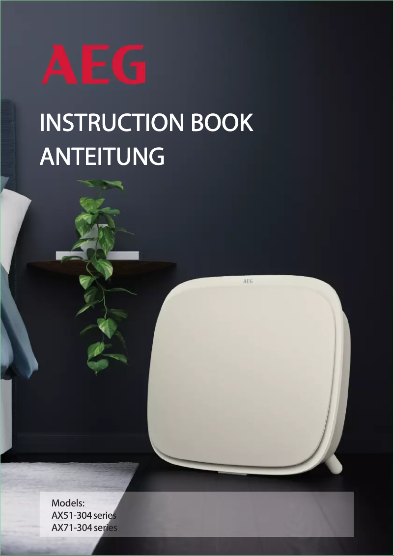 Página 1 del manual Manual de usuario AEG AX71-304