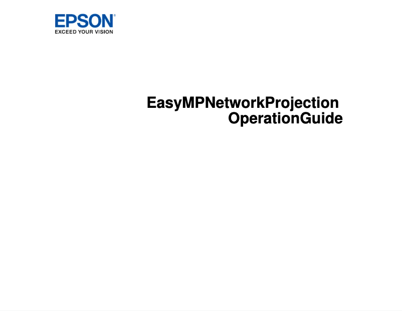 Image de la première page du manuel de l'appareil PowerLite Home Cinema 2000