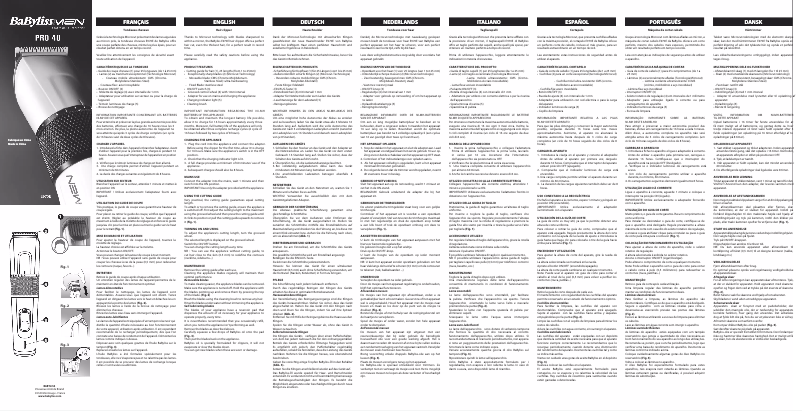 Image de la première page du manuel de l'appareil E971E