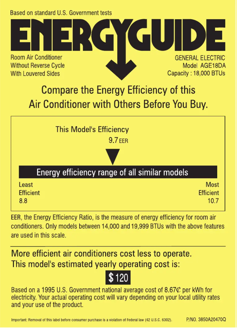 Image de la première page du manuel de l'appareil A18DA